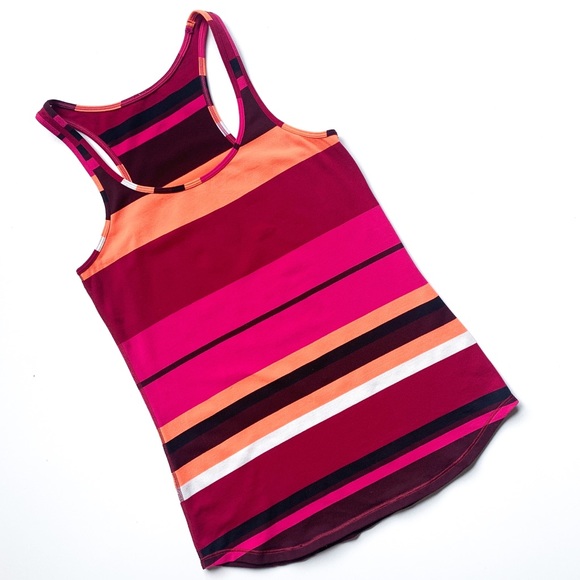 LULULEMON • Striped Racerback Tank - Picture 2 of 3